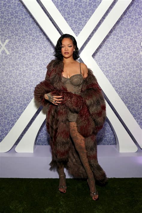 rihanna black fendi bodysuit instagram|Rihanna Sizzles in an Opulent Lace Bodysuit and Fur Coat.